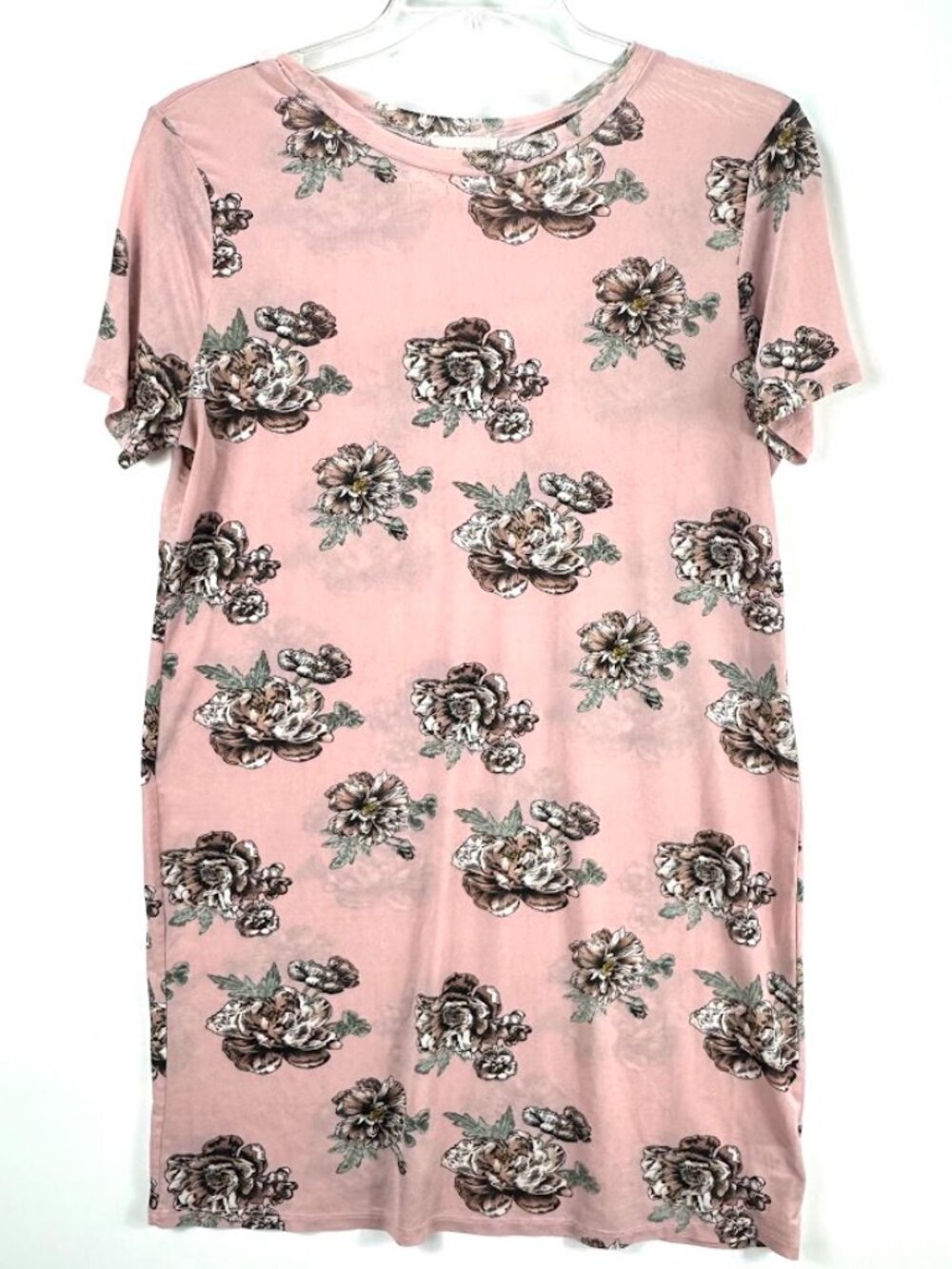 Urban Girl Pink Rose Floral Top XL